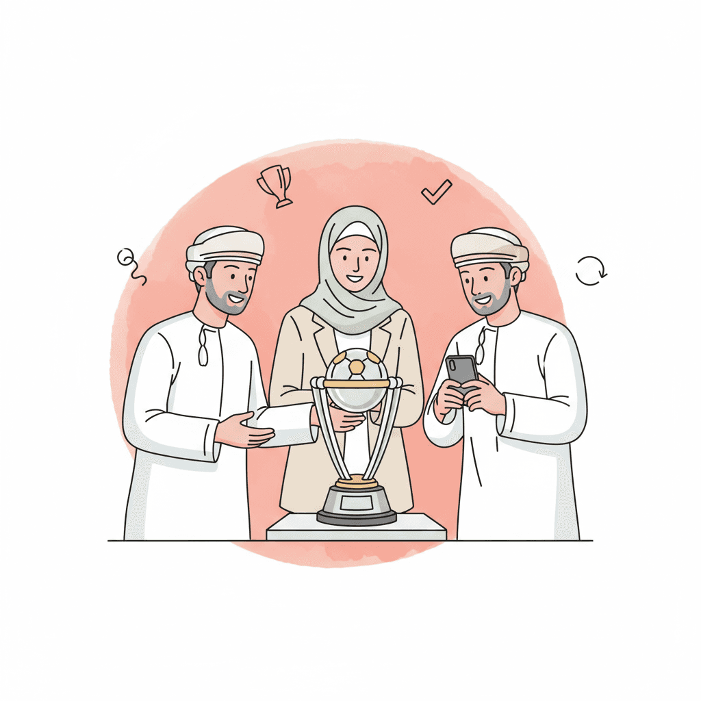 ICC Men's T20 World Cup Trophy Showcased in Muscat