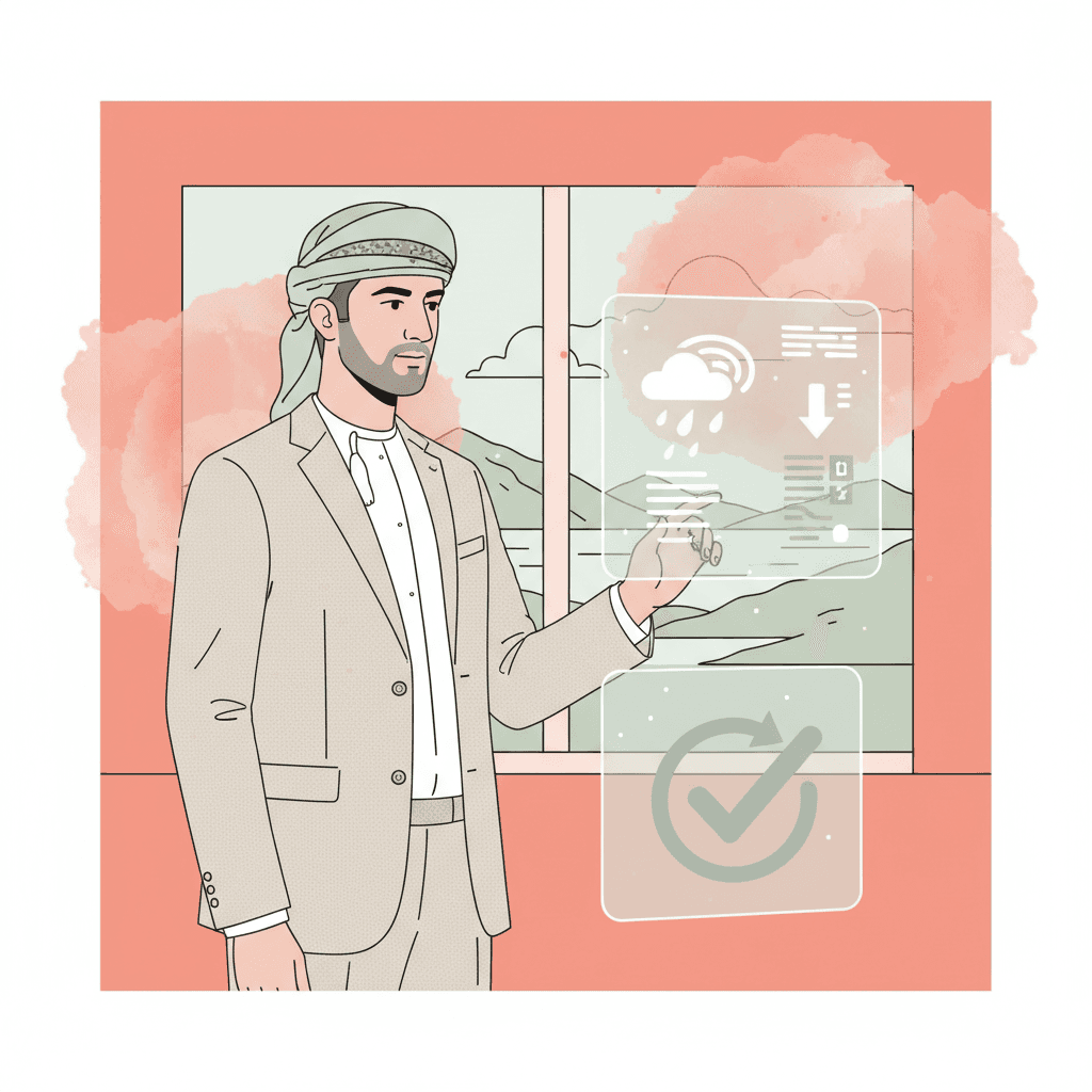 Weather Alert: Low Pressure System to Bring Rain Across Oman