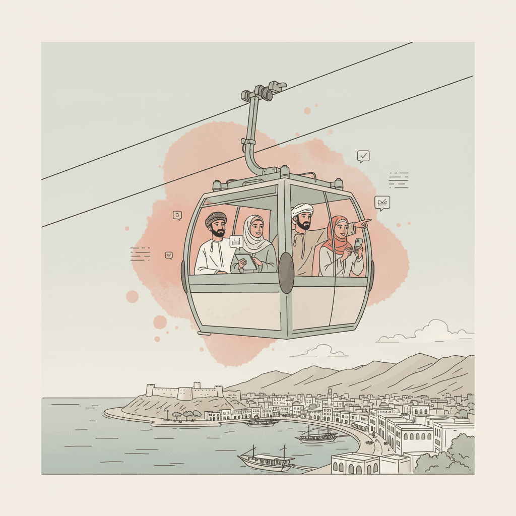 Soaring Over Heritage: The Muttrah Cable Car Transformation