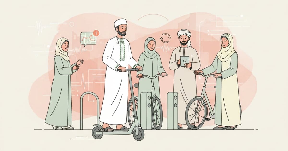 Oman's Green Commute: Integrating E-Scooters & E-Bikes for Sustainable First and Last Mile Mobility