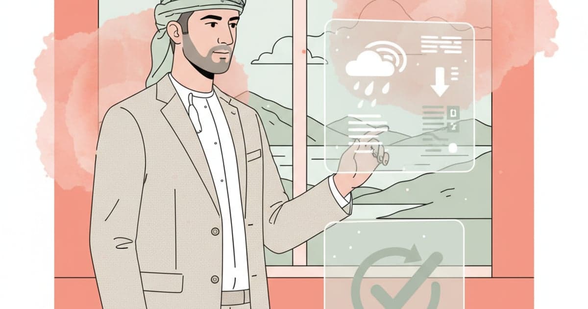 Weather Alert: Low Pressure System to Bring Rain Across Oman