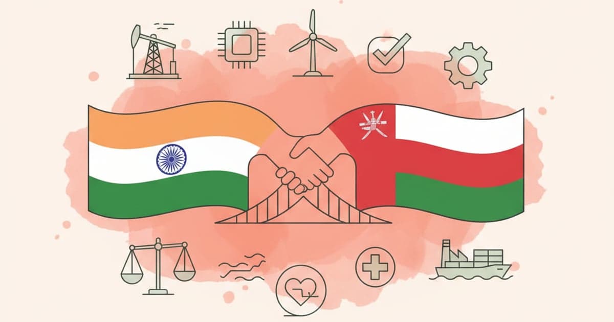 The India-Oman CEPA: A New Era of Strategic and Economic Synergy